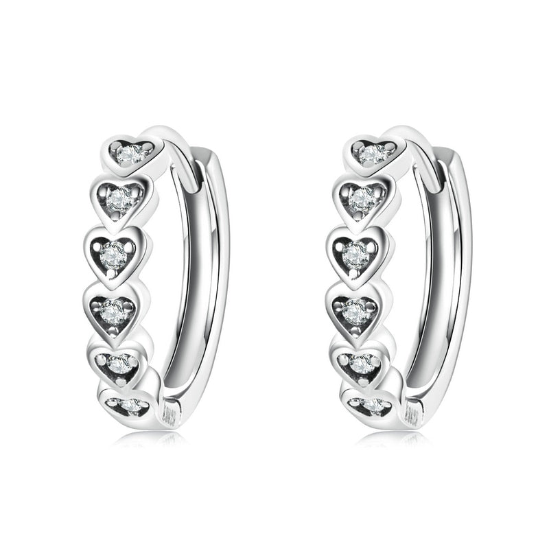 Heart-Shaped Earrings